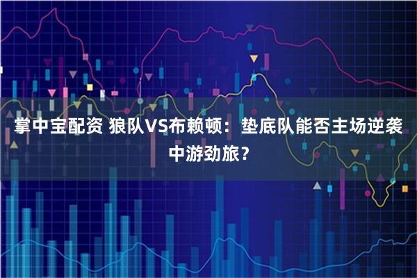掌中宝配资 狼队VS布赖顿:垫底队能否主场逆袭中游劲旅?
